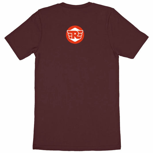 0924_Royal_Enfield_logo_-_T-shirt_bordeaux_dos - CultureMoto