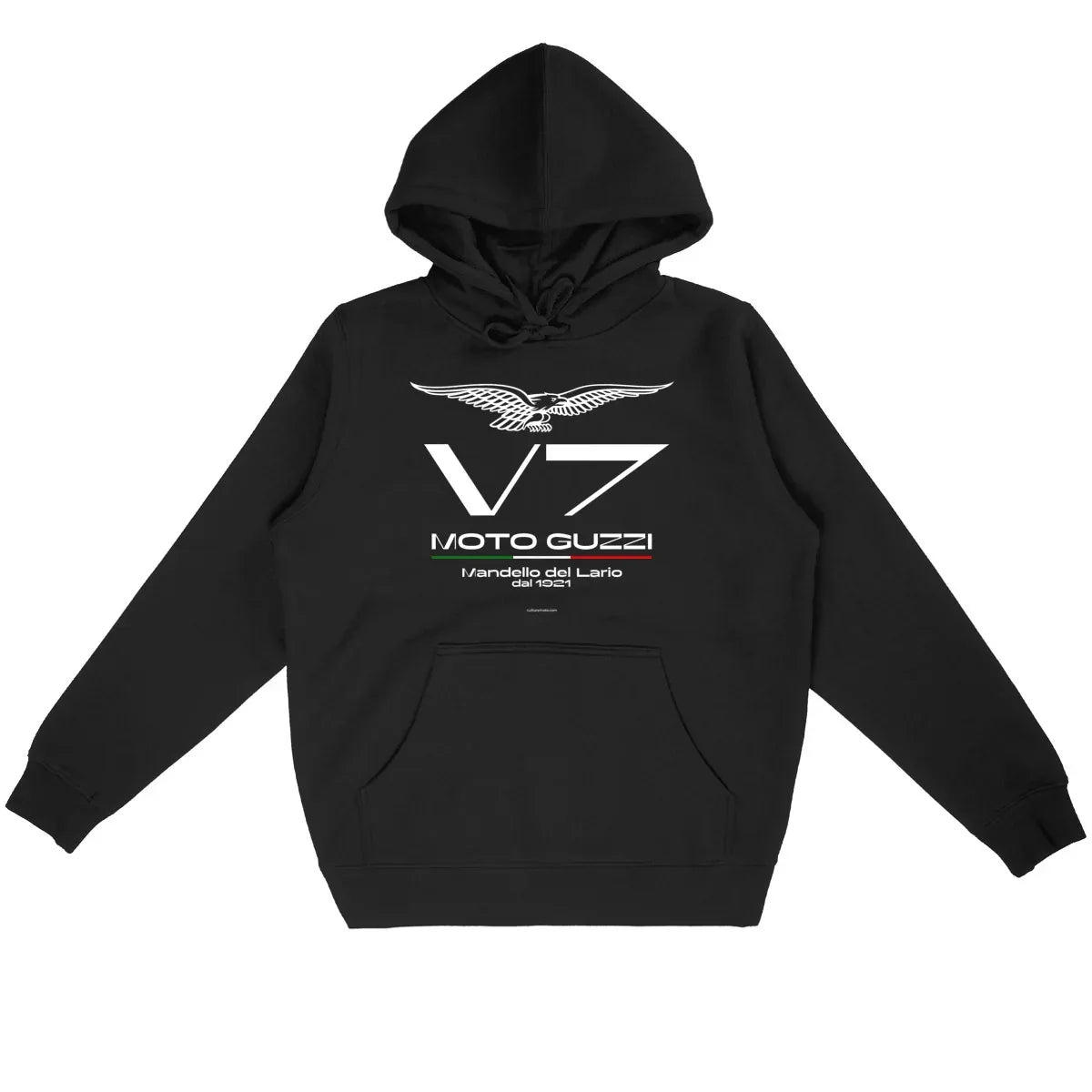 1024MotoGuzziV7-Hoodienoir - CultureMoto