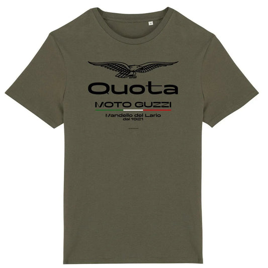 1024_Moto_Guzzi_Quota_-_T-shirt_kaki - CultureMoto