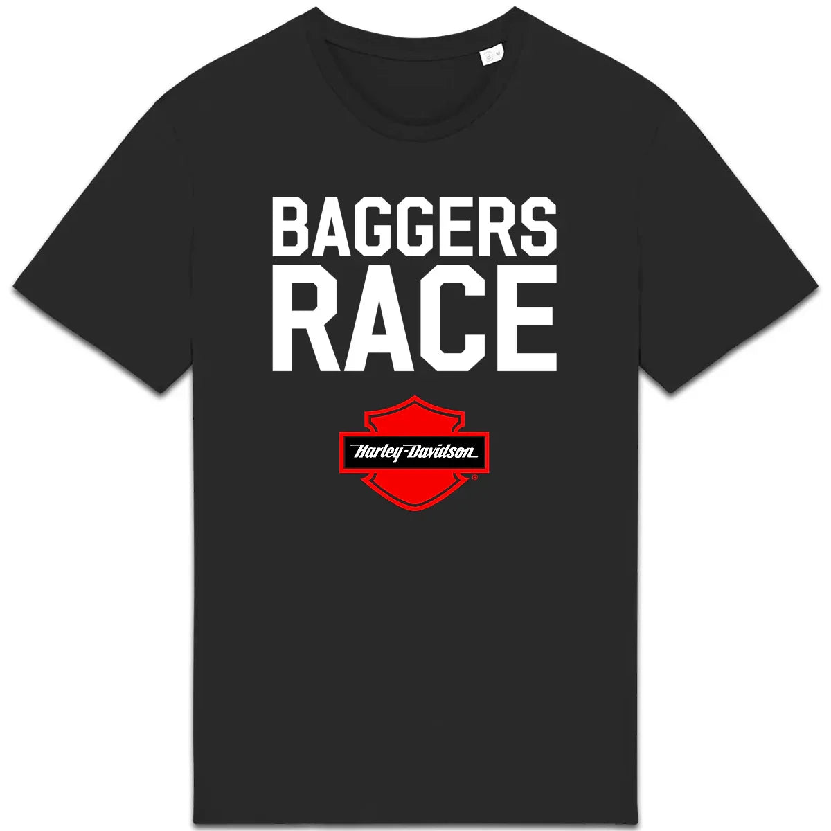 1025_Harley-Davidson_Baggers_Race_-_T-shirt_noir_face - CultureMoto