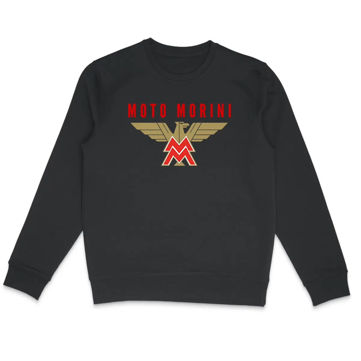 Sweat-shirt moto unisexe Premium • Moto Morini • Vêtement coton bio • Culture Moto