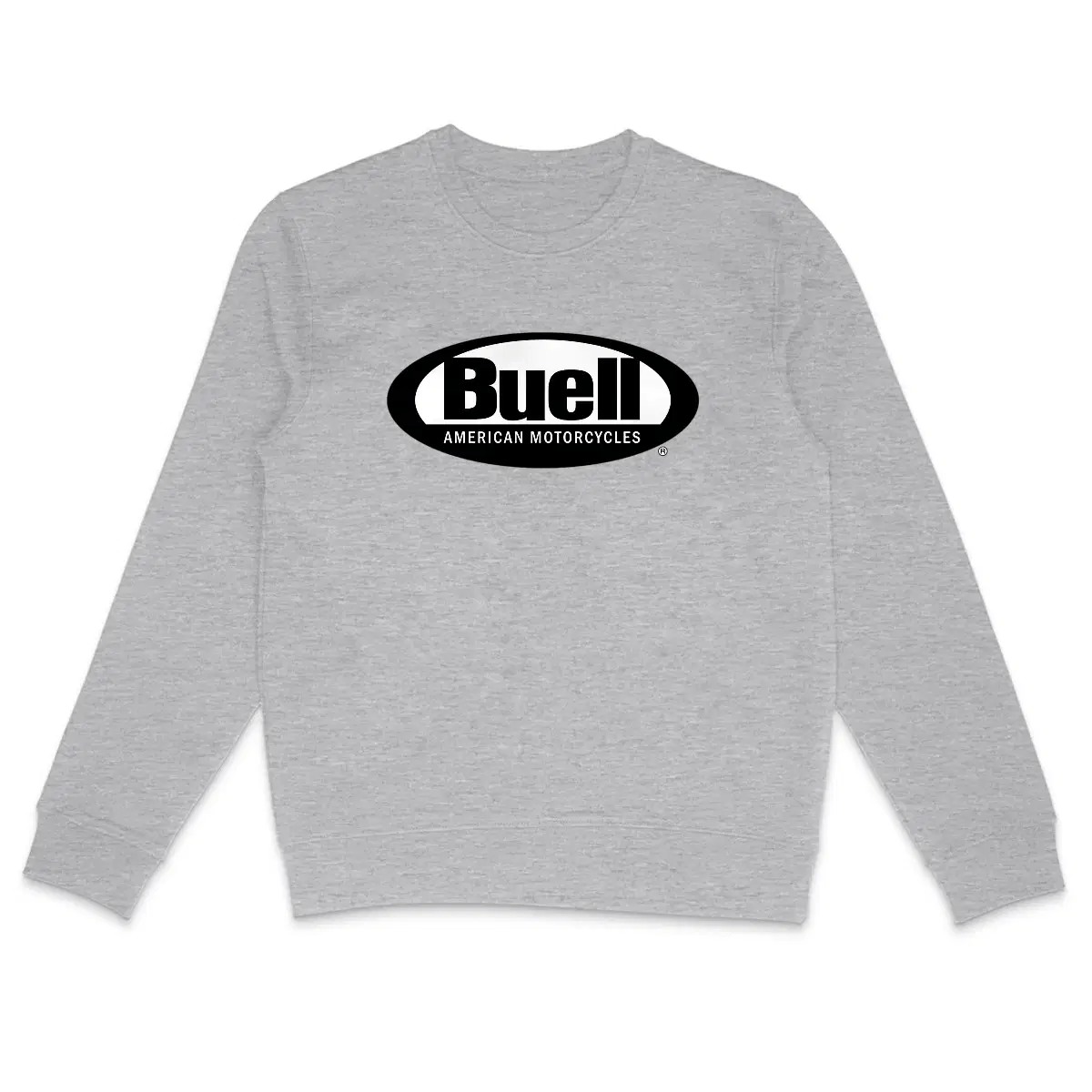 Sweat-shirt gris Buell Motorcycles
