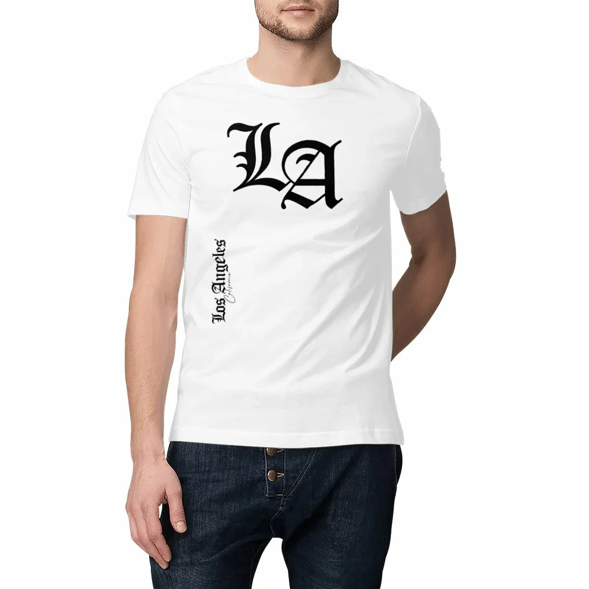 1125_LA_LA_-_T-shirt_blanc_1 - CultureMoto