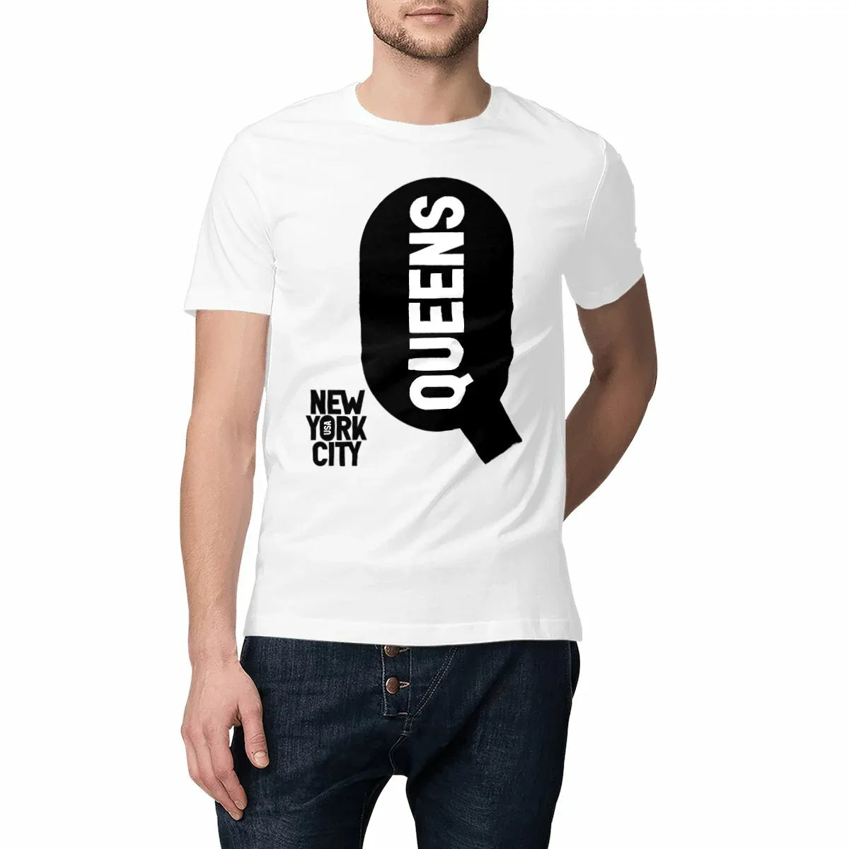 1125_NY_Queens_-_T-shirt_blanc_1 - CultureMoto