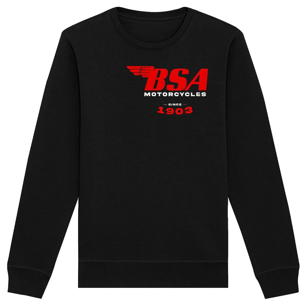 BSA1903-Sweat-shirtnoir - CultureMoto