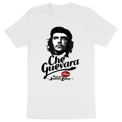 CheGuevara-Norton-T-shirtblanc2 - CultureMoto