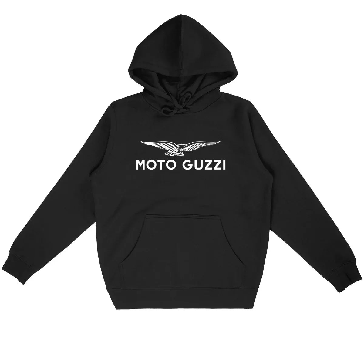 MotoGuzzilogoAigle-Hoodieunisexenoir - CultureMoto