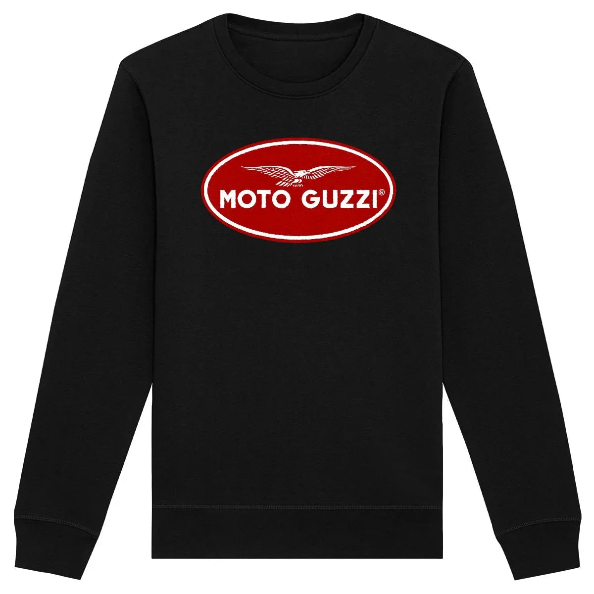 MotoGuzzinaked-Sweat-shirtnoir - CultureMoto