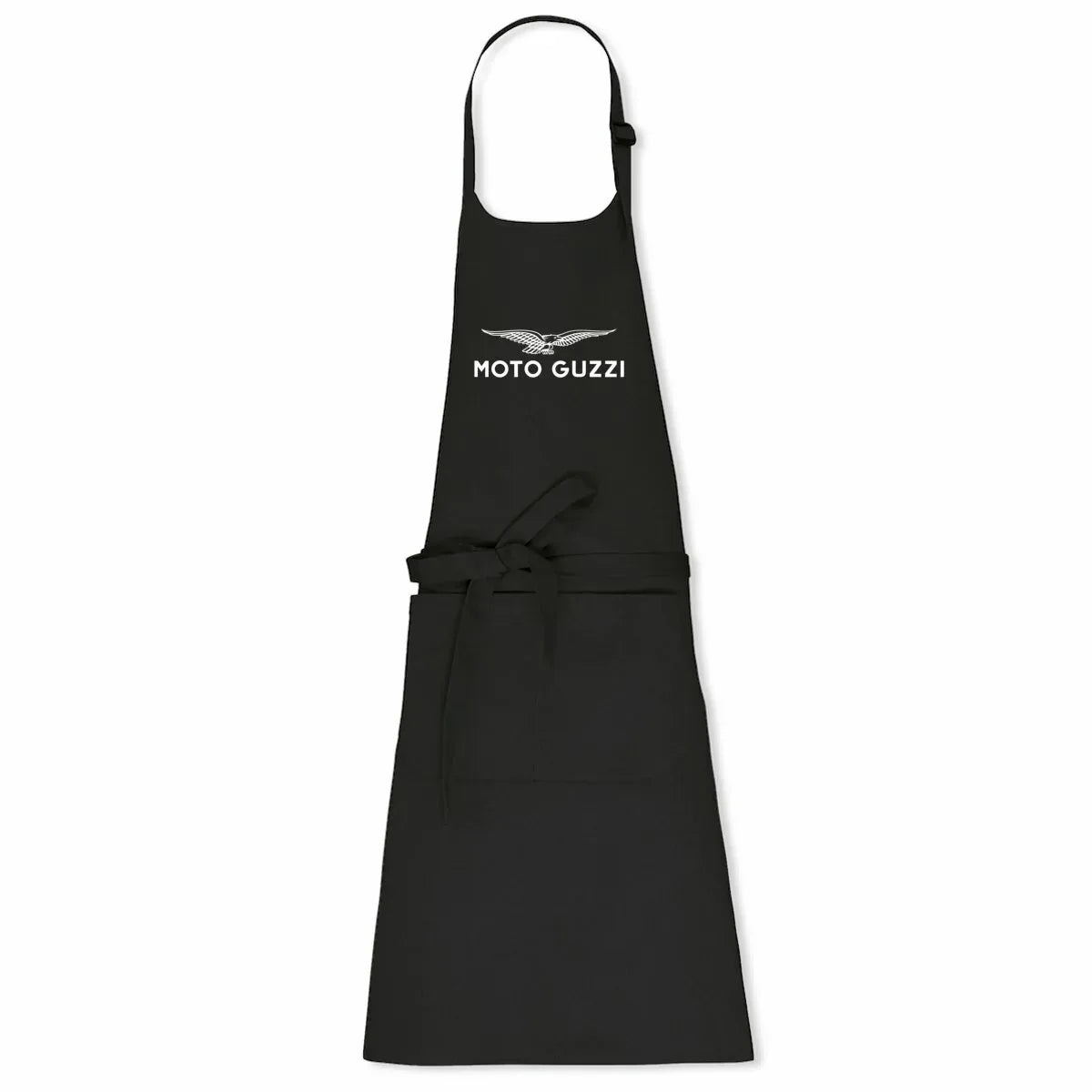 Moto_Guzzi_logo_Aigle_-_Tablier_de_cuisine_noir_2 - CultureMoto