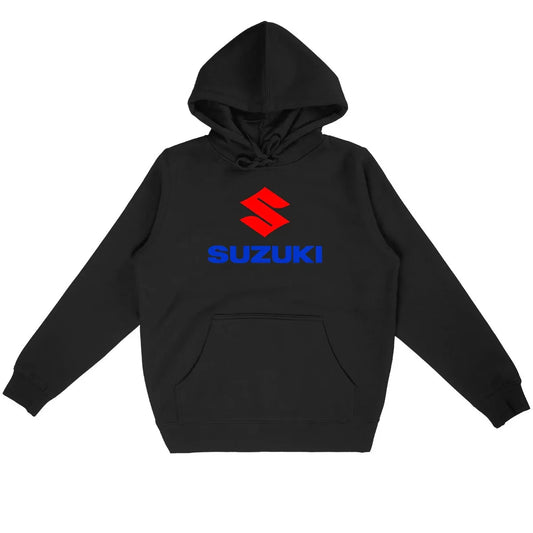 Suzukilogo-Hoodieunisexenoir - CultureMoto