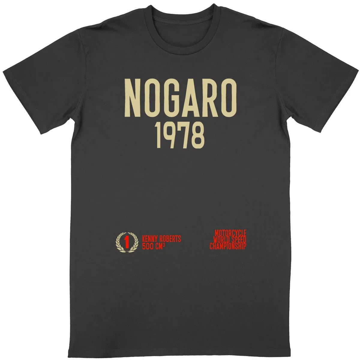 0126Nogaro1978-T-shirtnoir1 - CultureMoto