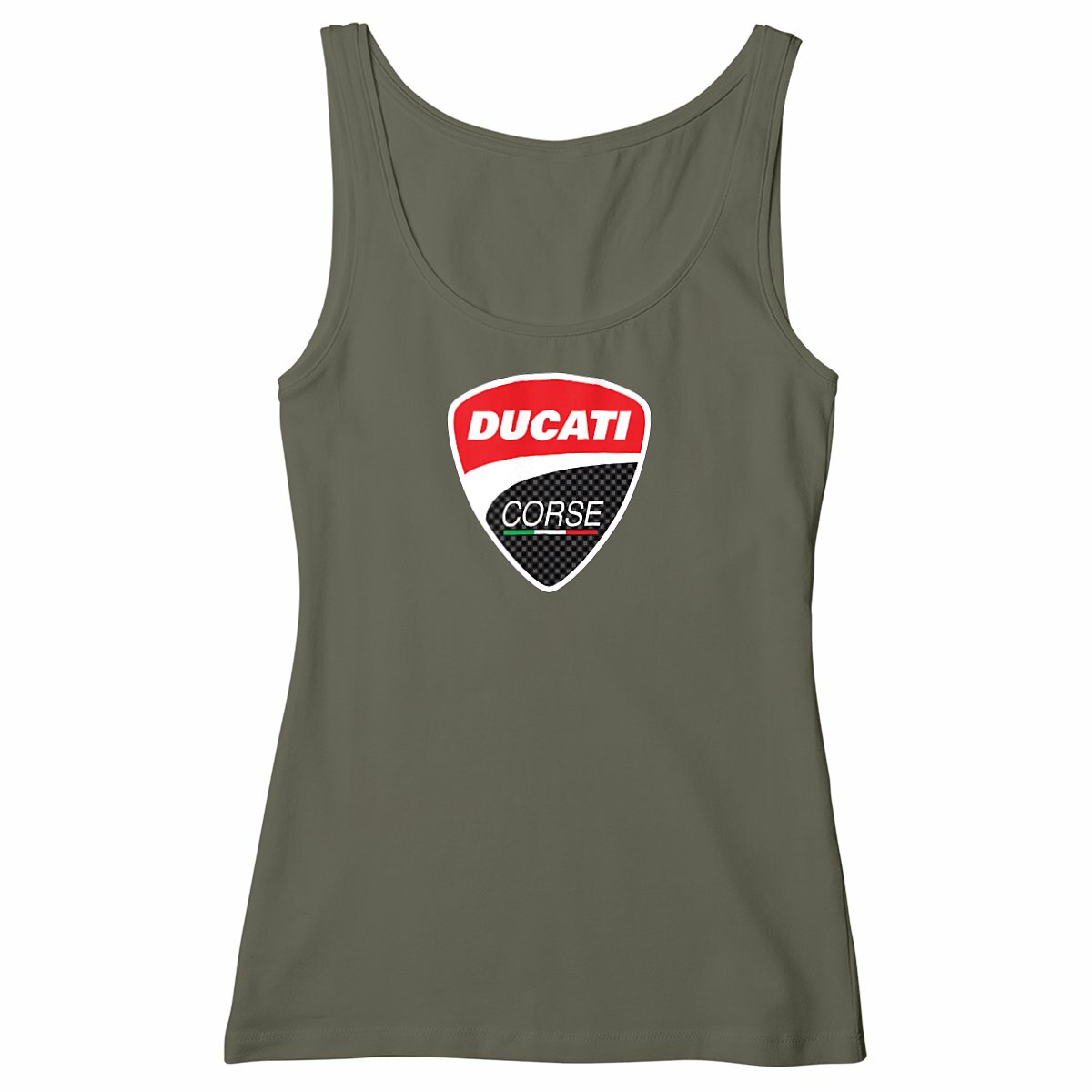 Débardeur Femme cintré logo Ducati Corse
