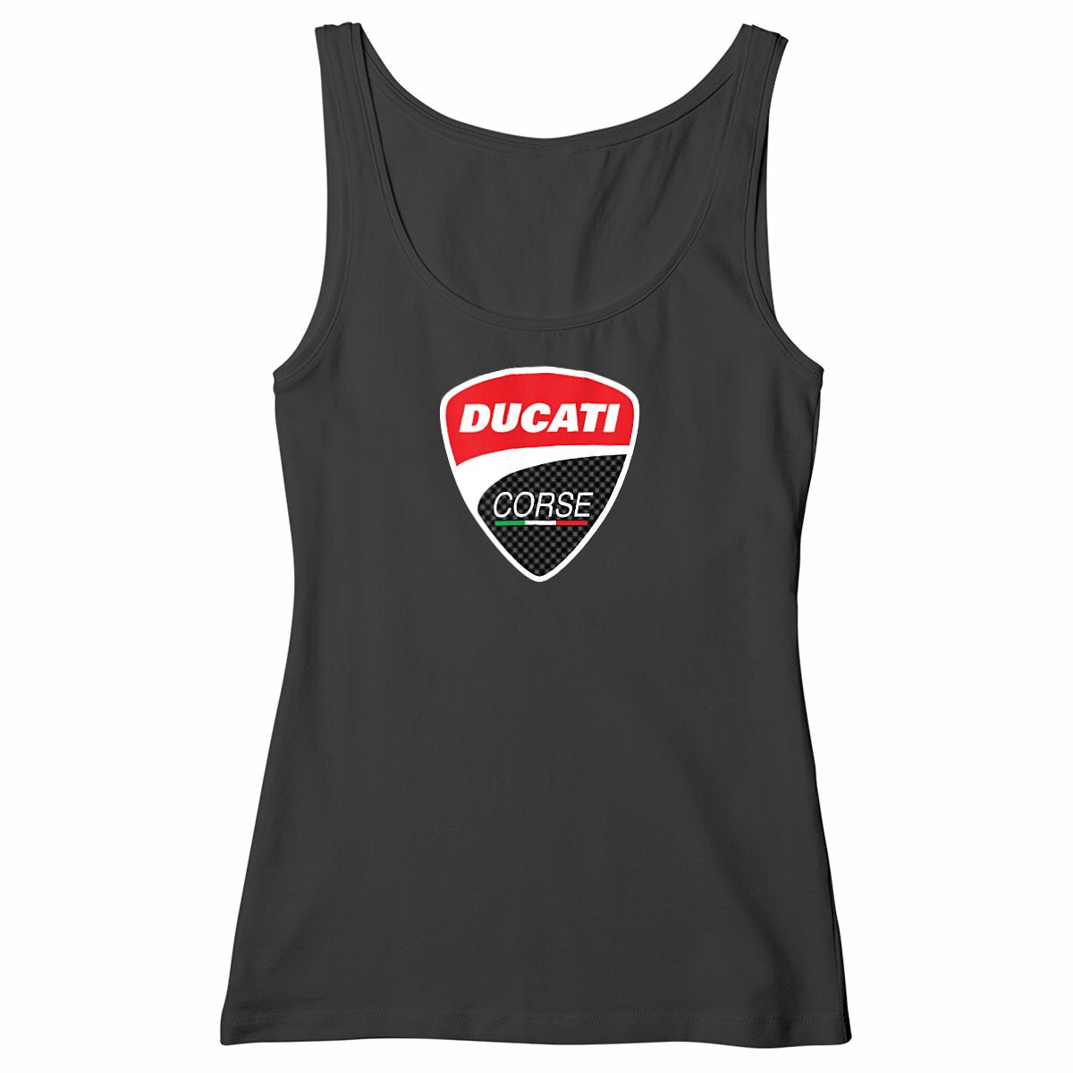 Débardeur Femme cintré logo Ducati Corse