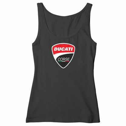 Débardeur Femme cintré logo Ducati Corse