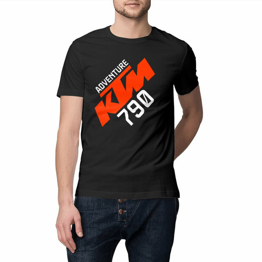 T-shirt noir manches courtes KTM 790 Adventure