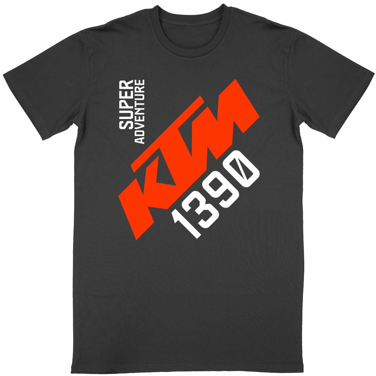 T-shirt noir manches courtes KTM 1390 Super Adventure