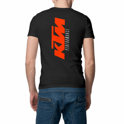 T-shirt noir manches courtes KTM Enduro