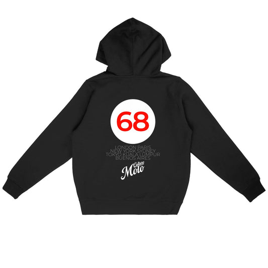 Sweat-shirt à capuche Culture Moto