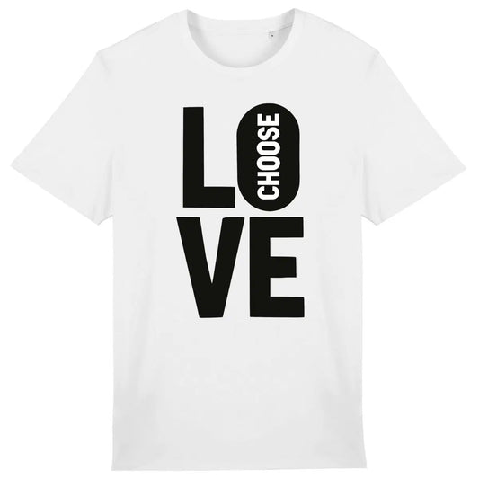 0326CMChooseLove-T-shirtblanc - CultureMoto