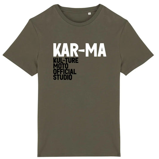 0326CMKar-ma-T-shirtkaki - CultureMoto