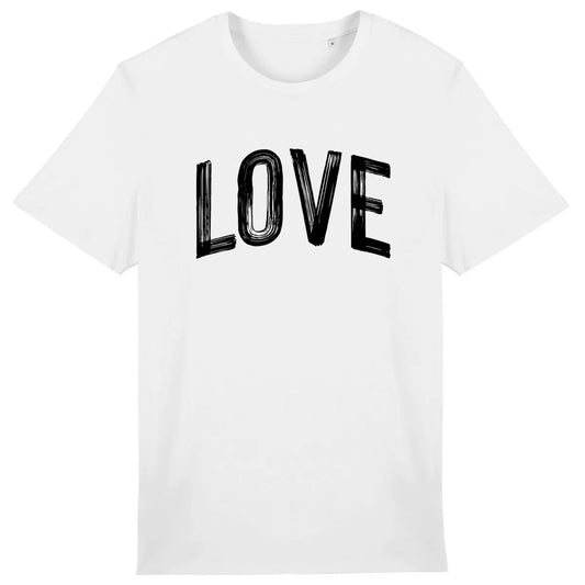 0326CMLovenoir-T-shirtblanc - CultureMoto