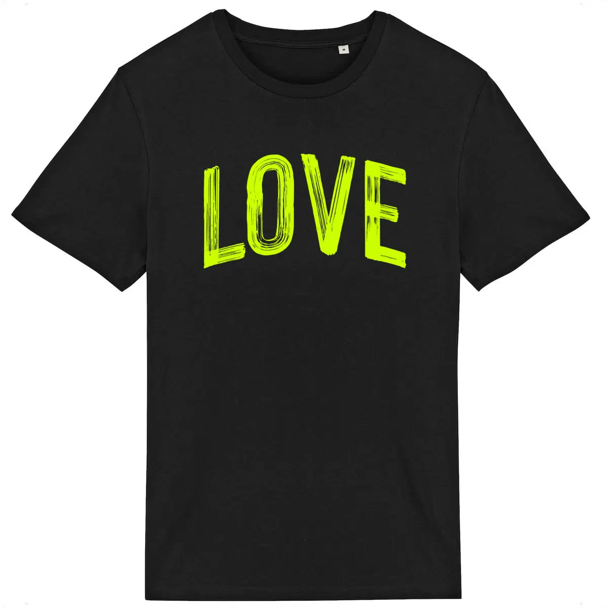 0326CMLovevert-T-shirtnoir - CultureMoto