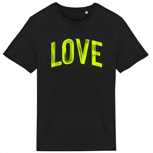 0326CMLovevert-T-shirtnoir - CultureMoto