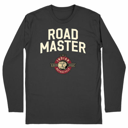 T-shirt noir manches longues Indian Radmaster