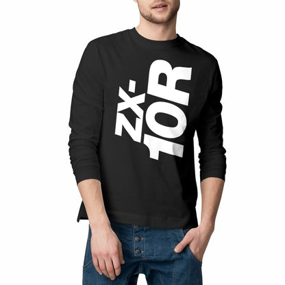 T-shirt noir manches longues Kawasaki ZX-10R