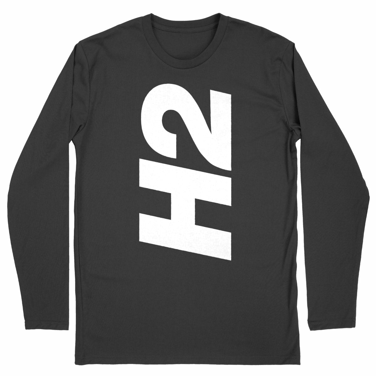 T-shirt noir manches longues Kawasaki H2