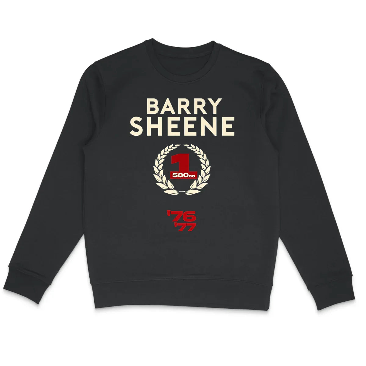 0525BarrySheene-Sweat-shirtnoir - CultureMoto