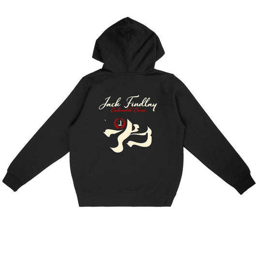 Sweat-shirt noir à capuche Jack Findlay 72