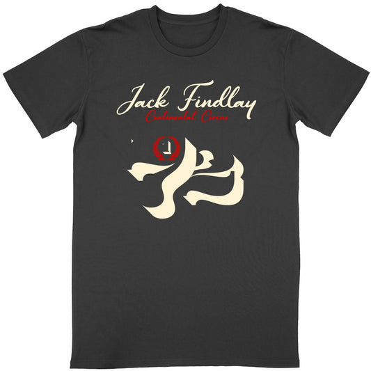 T-shirt noir manches courtes Jack Findlay 72