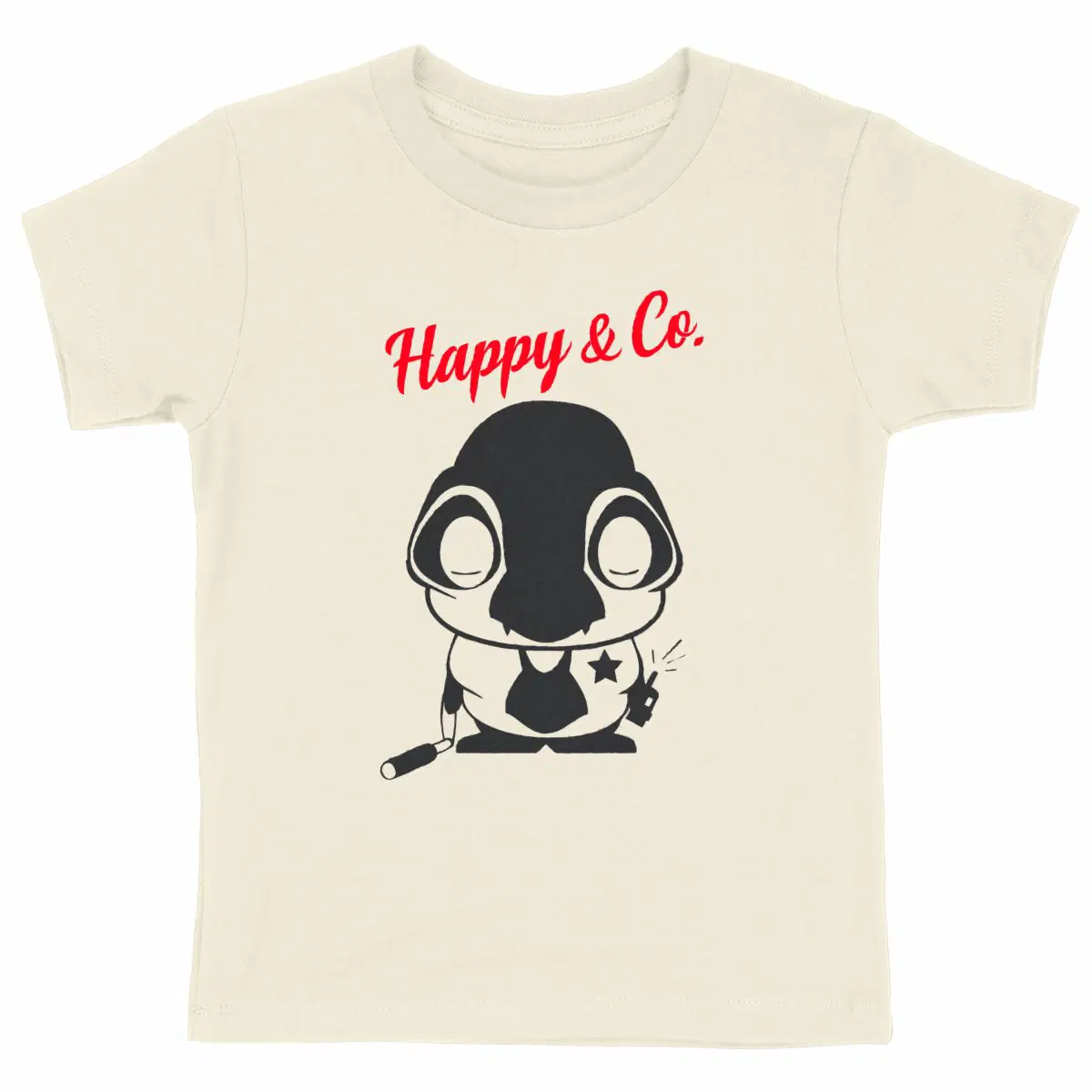 T-shirt épais Enfant manches courtes Happy & Co. Elaris