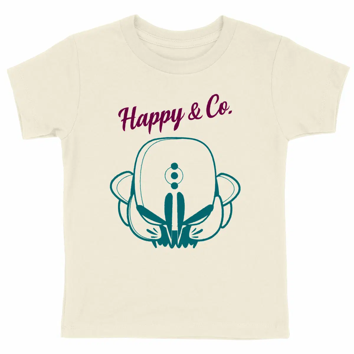 T-shirt épais Enfant manches courtes Happy & Co. Olyra
