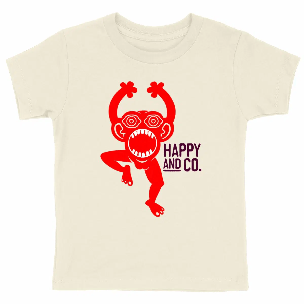 T-shirt épais Enfant manches courtes Happy & Co. Vyntor