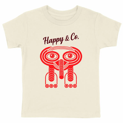 T-shirt épais Enfant manches courtes Happy & Co. Zazou