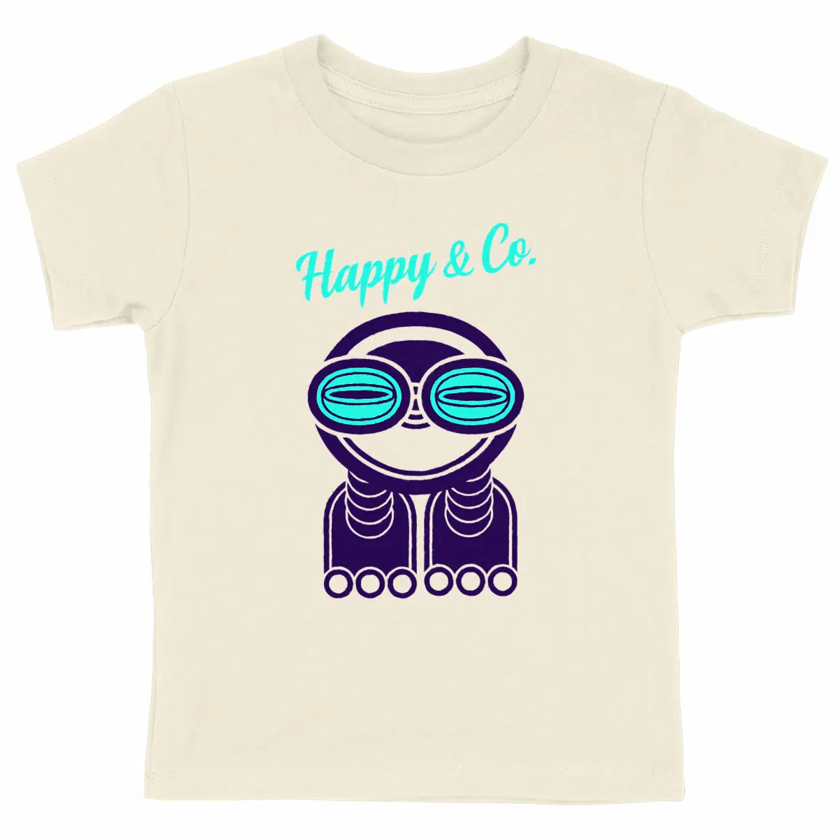 T-shirt épais Enfant manches courtes Happy & Co. Zenvyr
