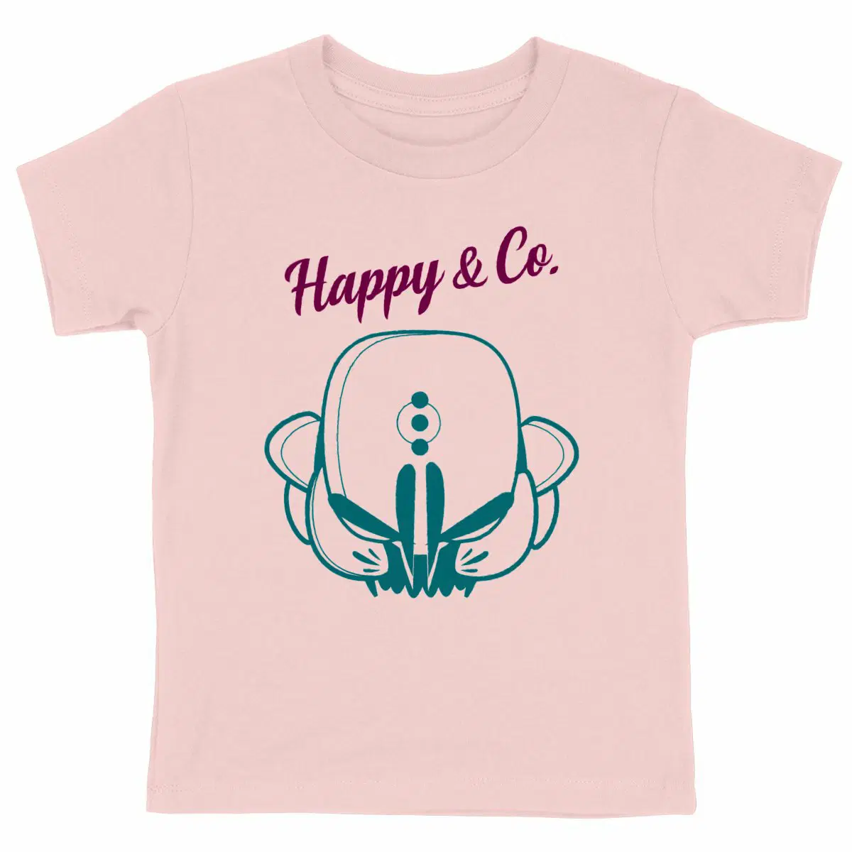 T-shirt épais Enfant manches courtes Happy & Co. Olyra