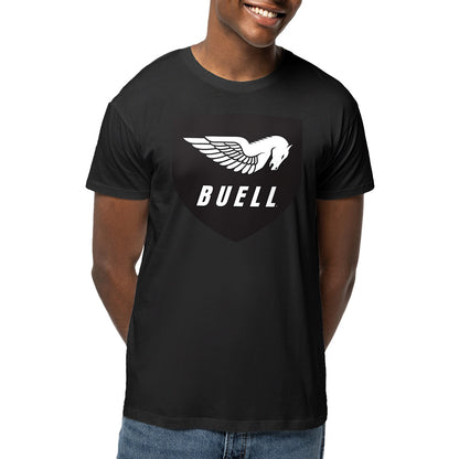 T-shirt noir unisexe Premium • Buell Motorcycles