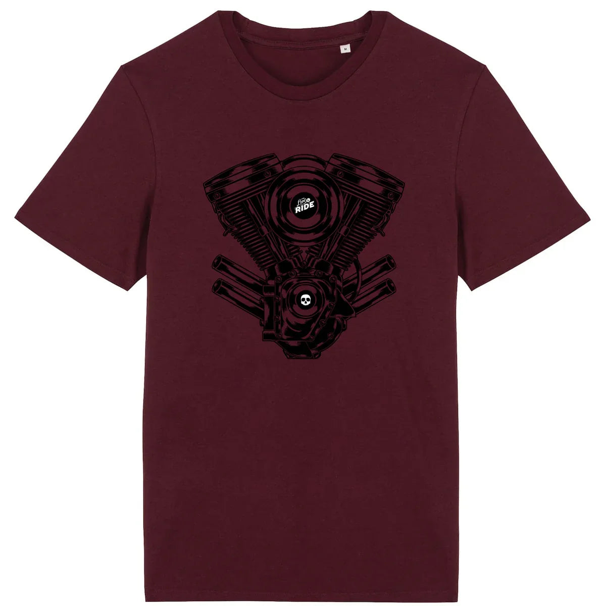 0625Harley-DavidsonLivetoRide-T-shirtbordeauxface2 - CultureMoto