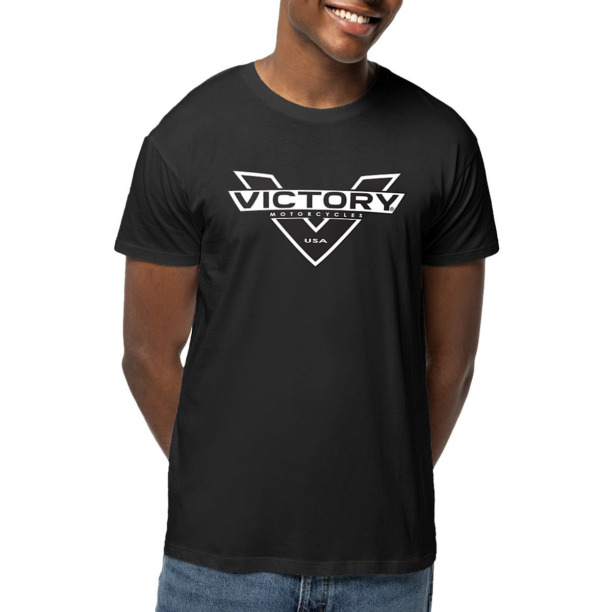 T-shirt logo Victory Motorcycles