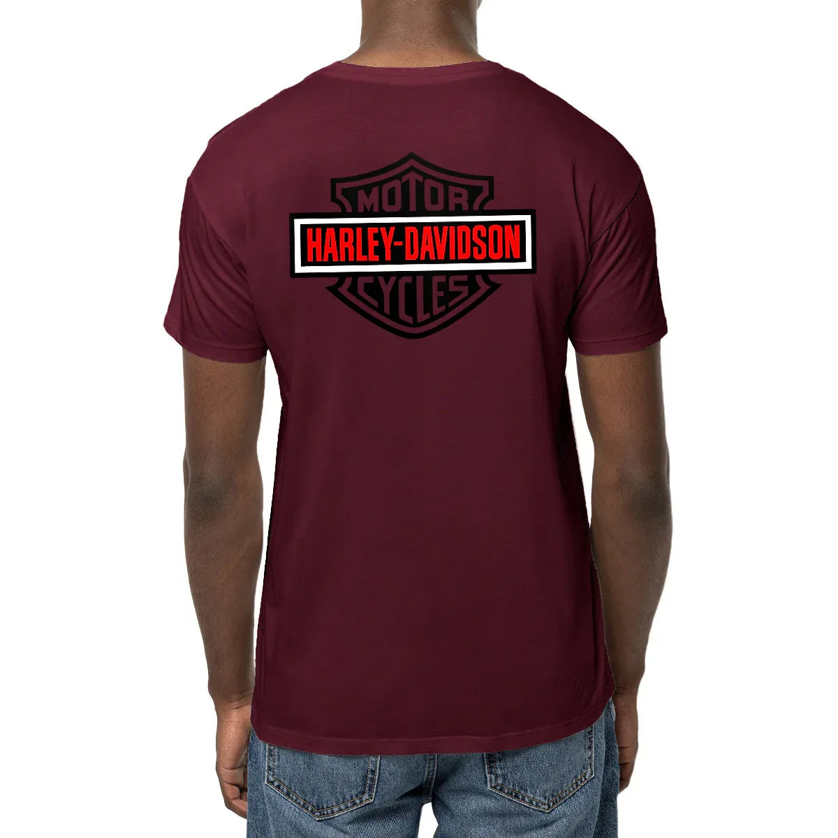 0625_Harley-Davidson_Live_to_Ride_-_T-shirt_bordeaux_dos_1 - CultureMoto