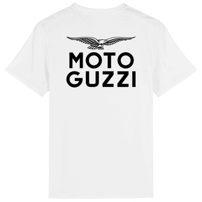 T-shirt blanc Moto Guzzi Italia