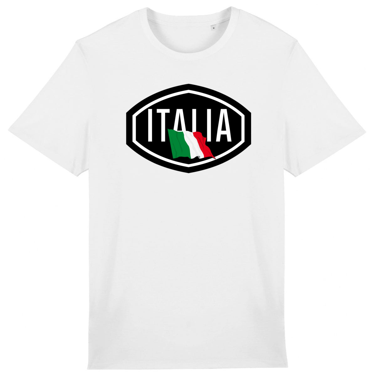 T-shirt blanc Moto Guzzi Italia