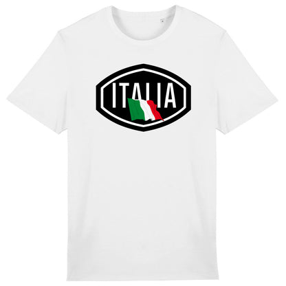 T-shirt blanc Moto Guzzi Italia