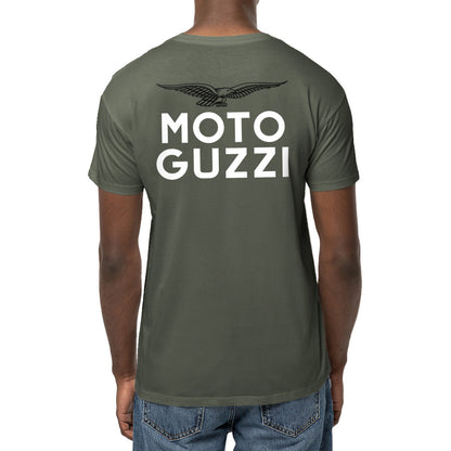 T-shirt kaki Moto Guzzi Italia