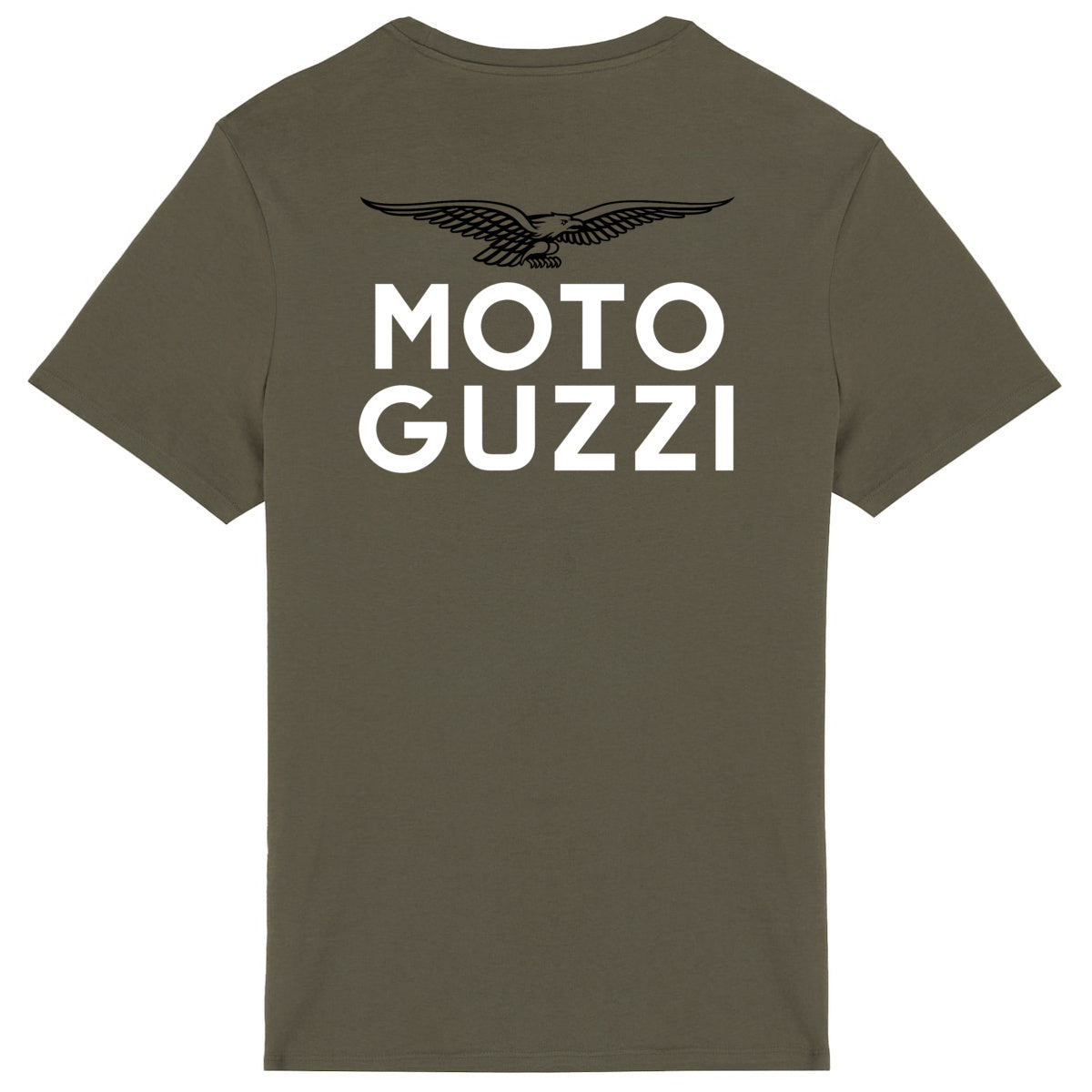 T-shirt kaki Moto Guzzi Italia
