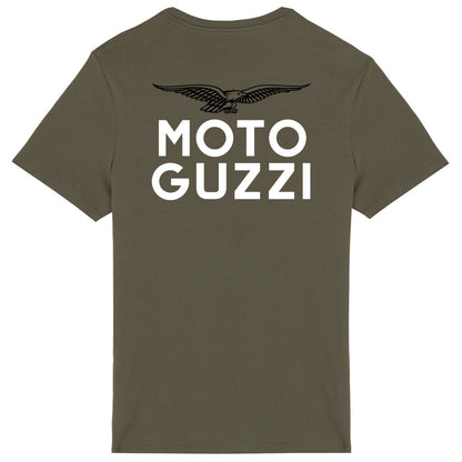 T-shirt kaki Moto Guzzi Italia