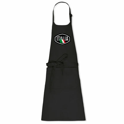 Tablier de cuisine noir Italia